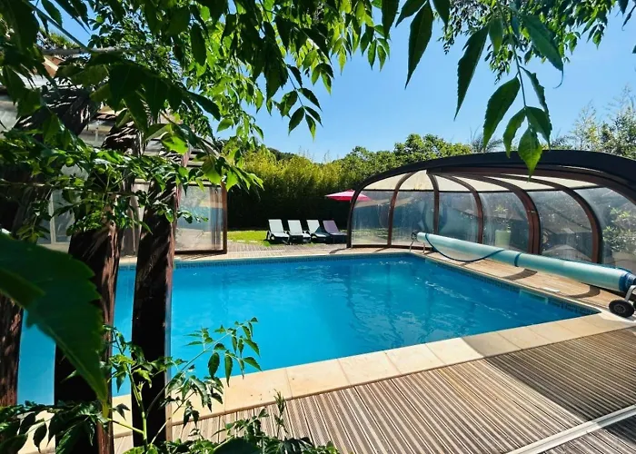 Zen Piscine Privee & Jacuzzi Clim Wifi - Rossiconciergerie - Linge Inclus